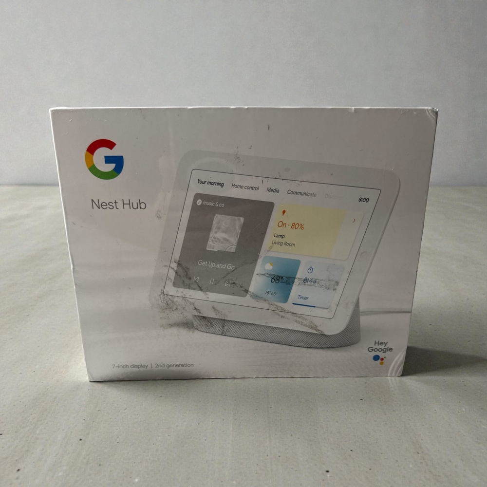 Google Nest Hub 2nd Gen , 7 Inch Display.